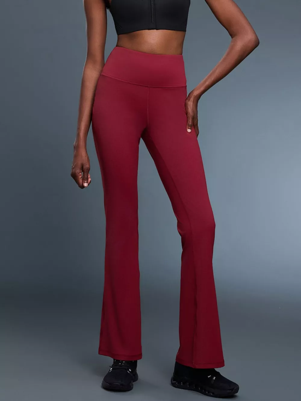 High-Waisted Flare Active Pants