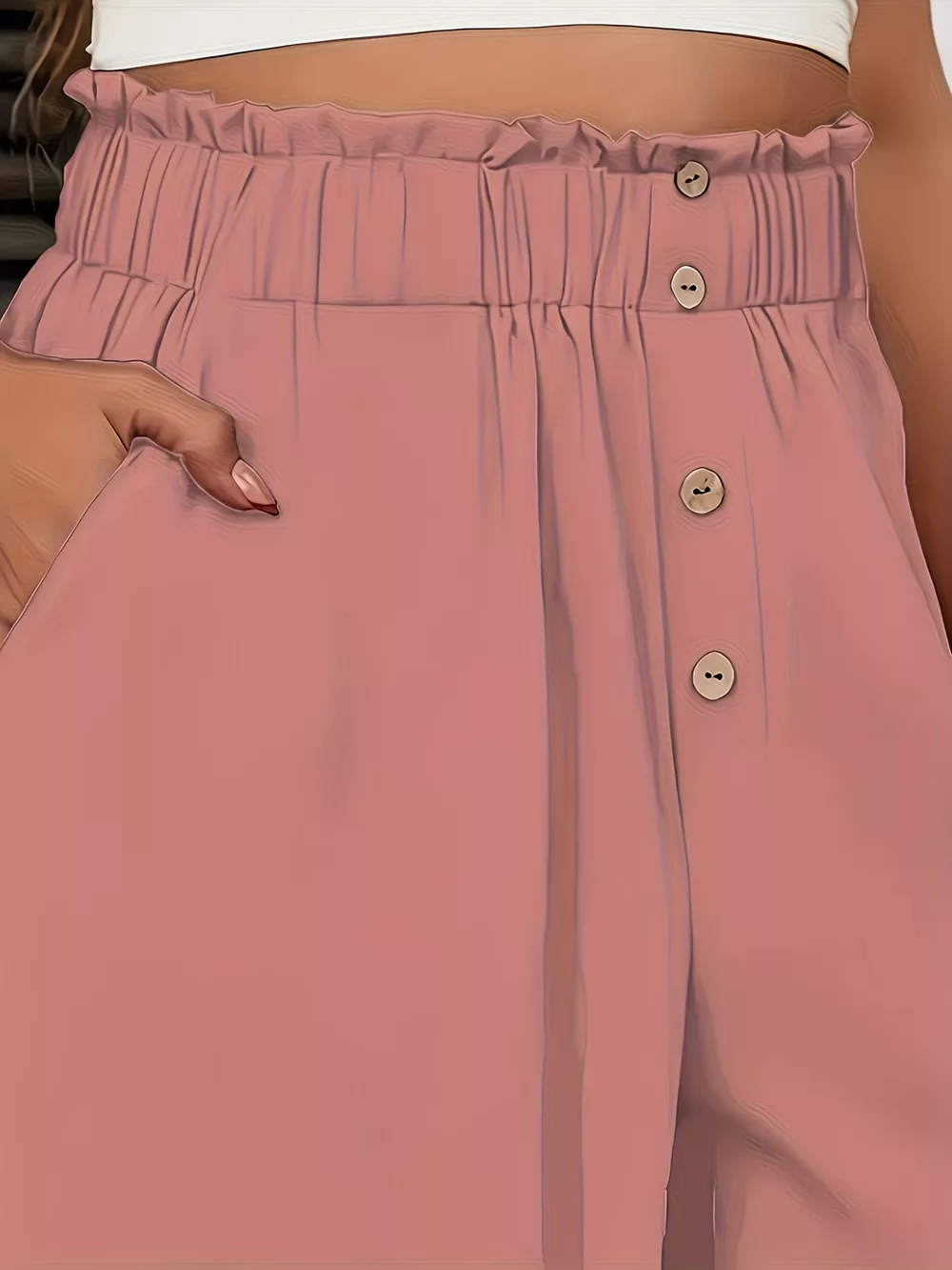 High Waist Wide Leg Pants, image 11