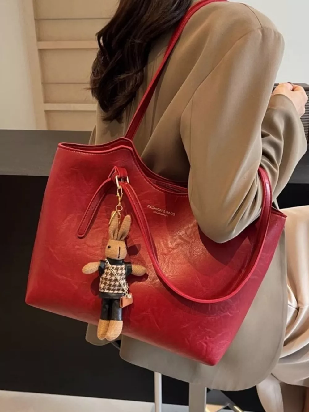 PU Leather Shoulder Bag, image 5