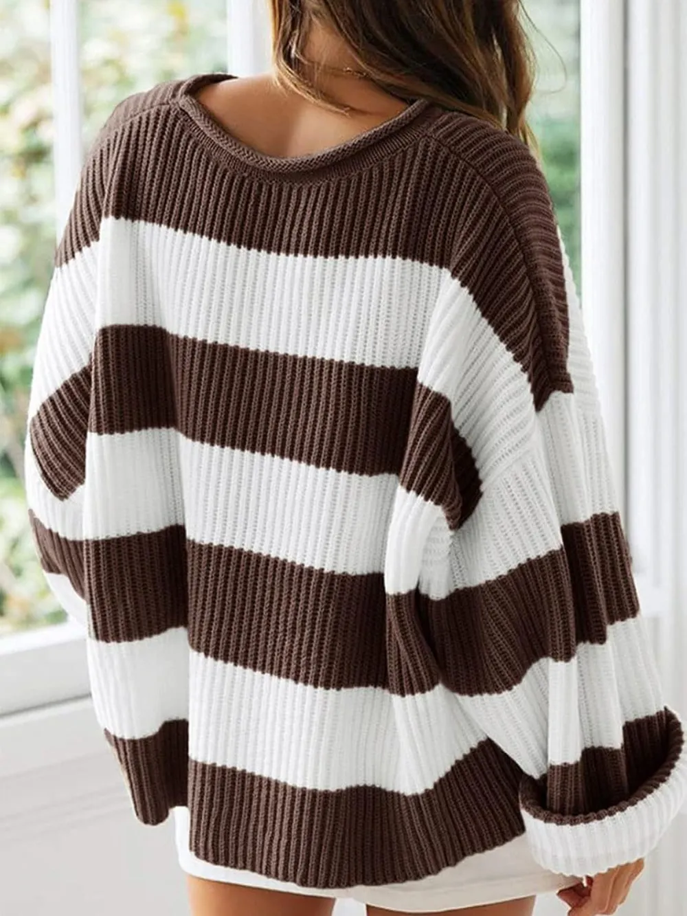 Round Neck Long Sleeve Sweater, image 24