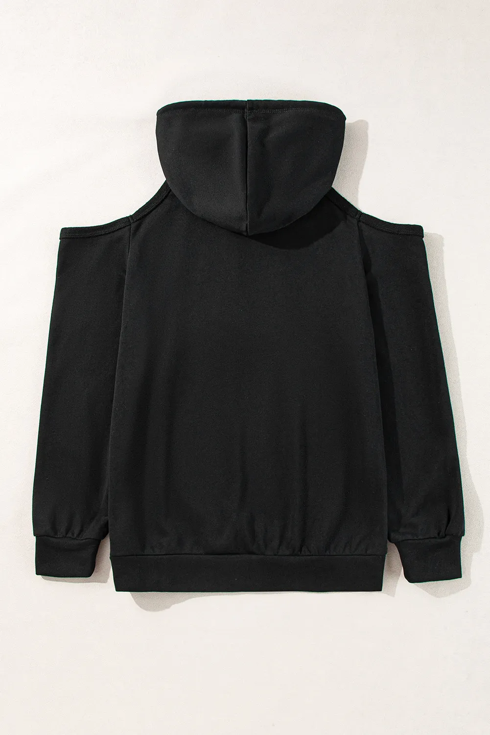 Cold Shoulder Long Sleeve Hoodie, image 6