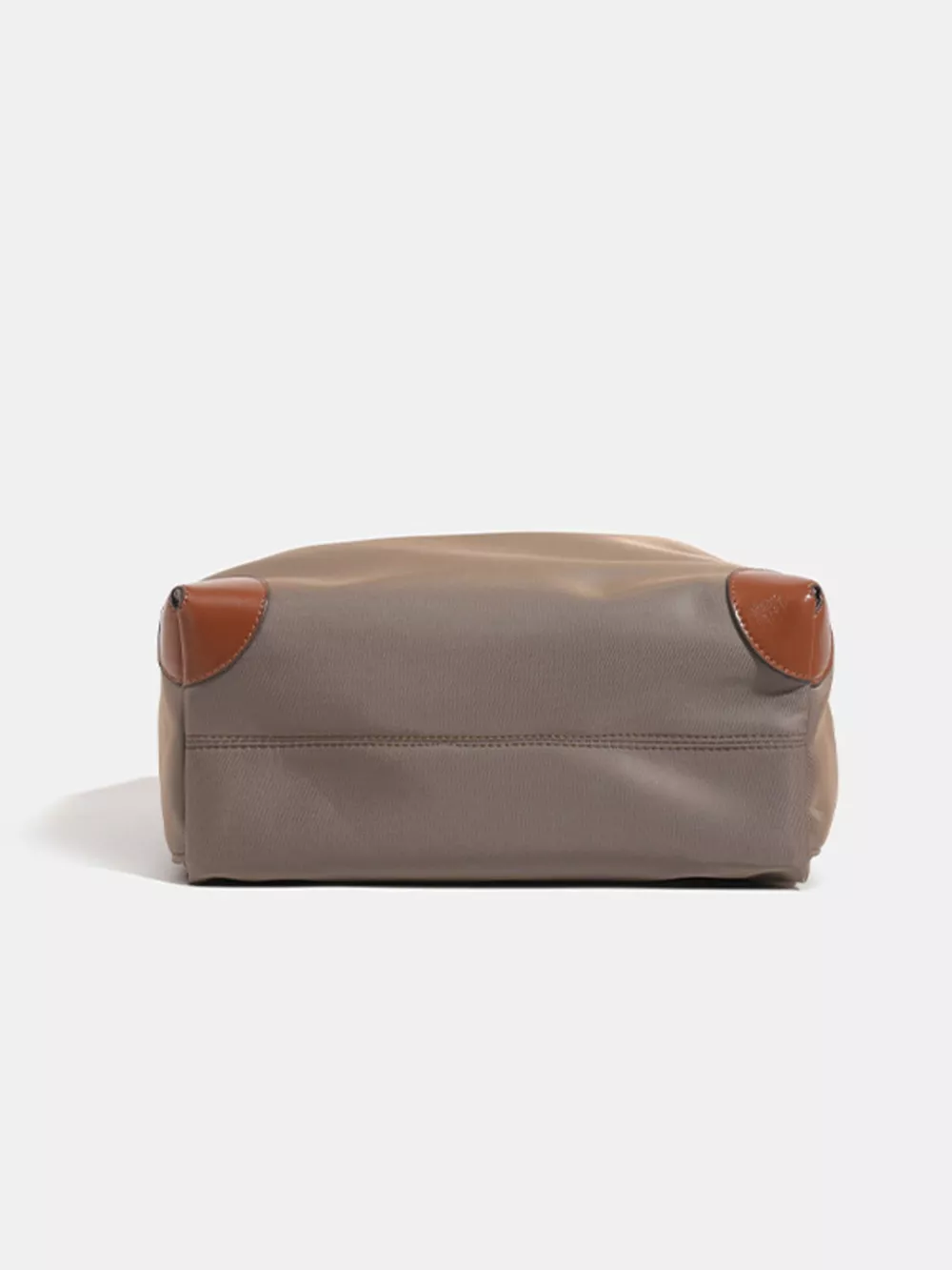 Leather Trim Backpack Bag, image 7