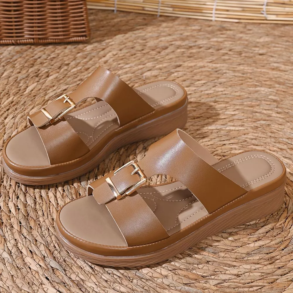 Open Toe Buckle Sandals, image 6