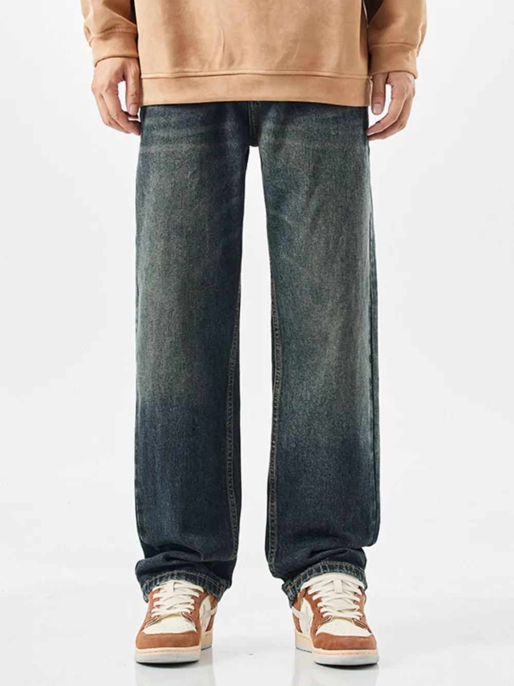 Men's Wide Leg Jeans