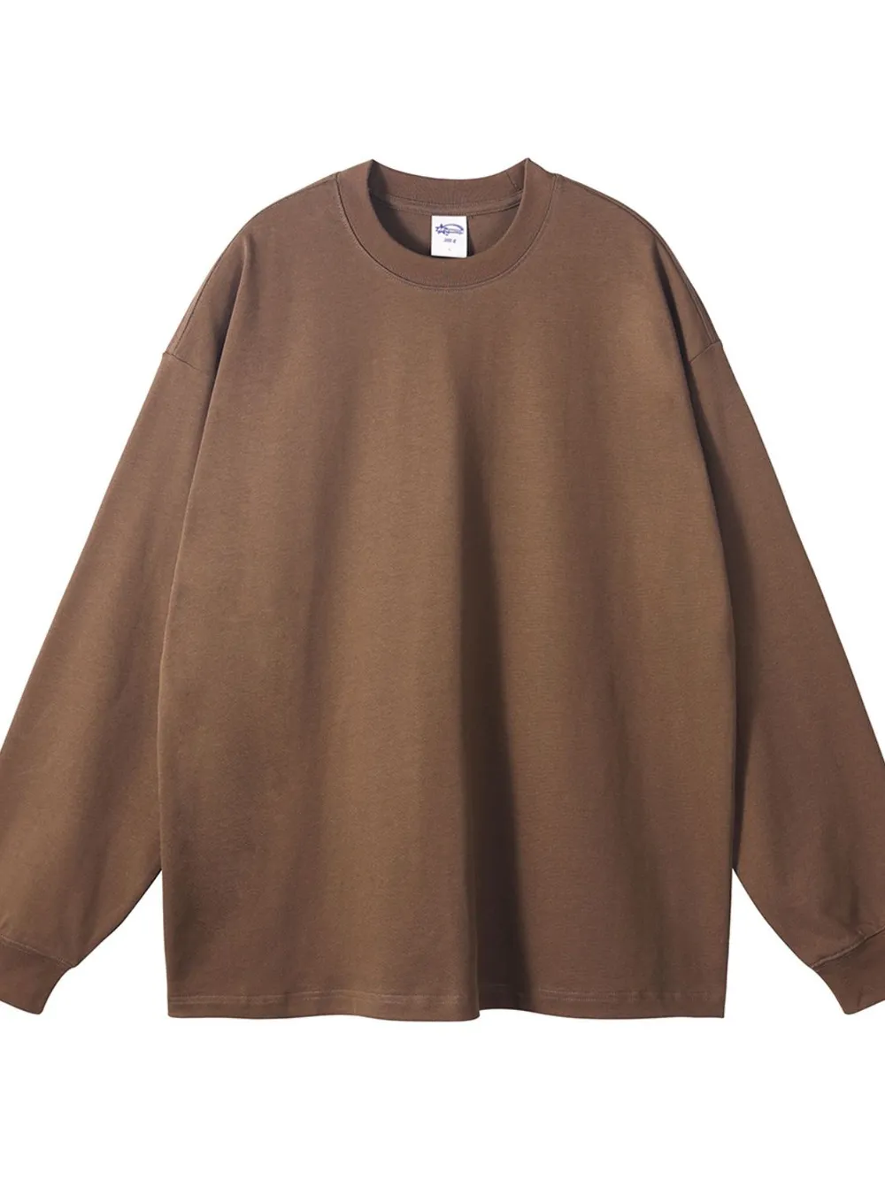 Men's Round Neck Long Sleeve T-Shirt, image 13