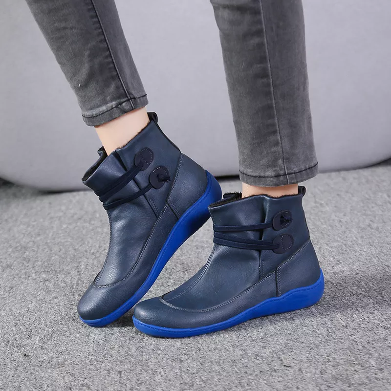 Button Detail Ankle Boots, image 4