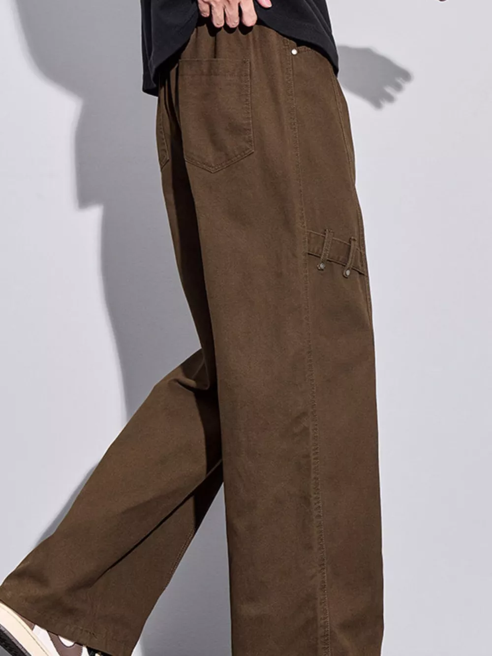 Men's Plus Size Loose Fit Casual Pants, image 3