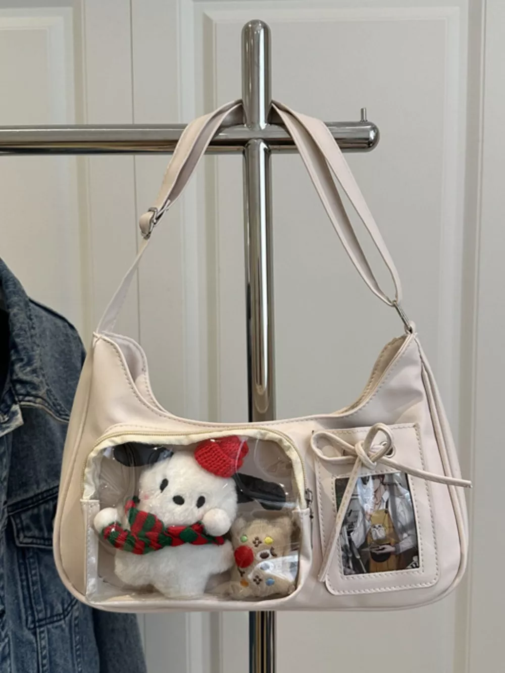 Clear Pocket Crossbody Bag, image 9