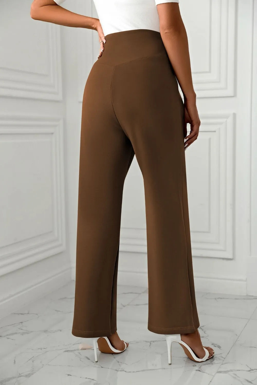 High Waist Straight Leg Pants, image 21
