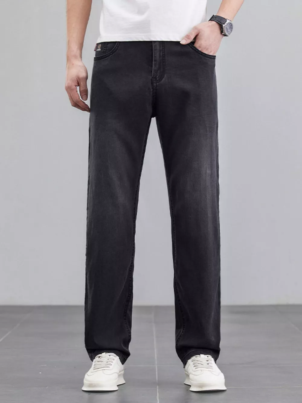 Men's Wide Leg Jeans