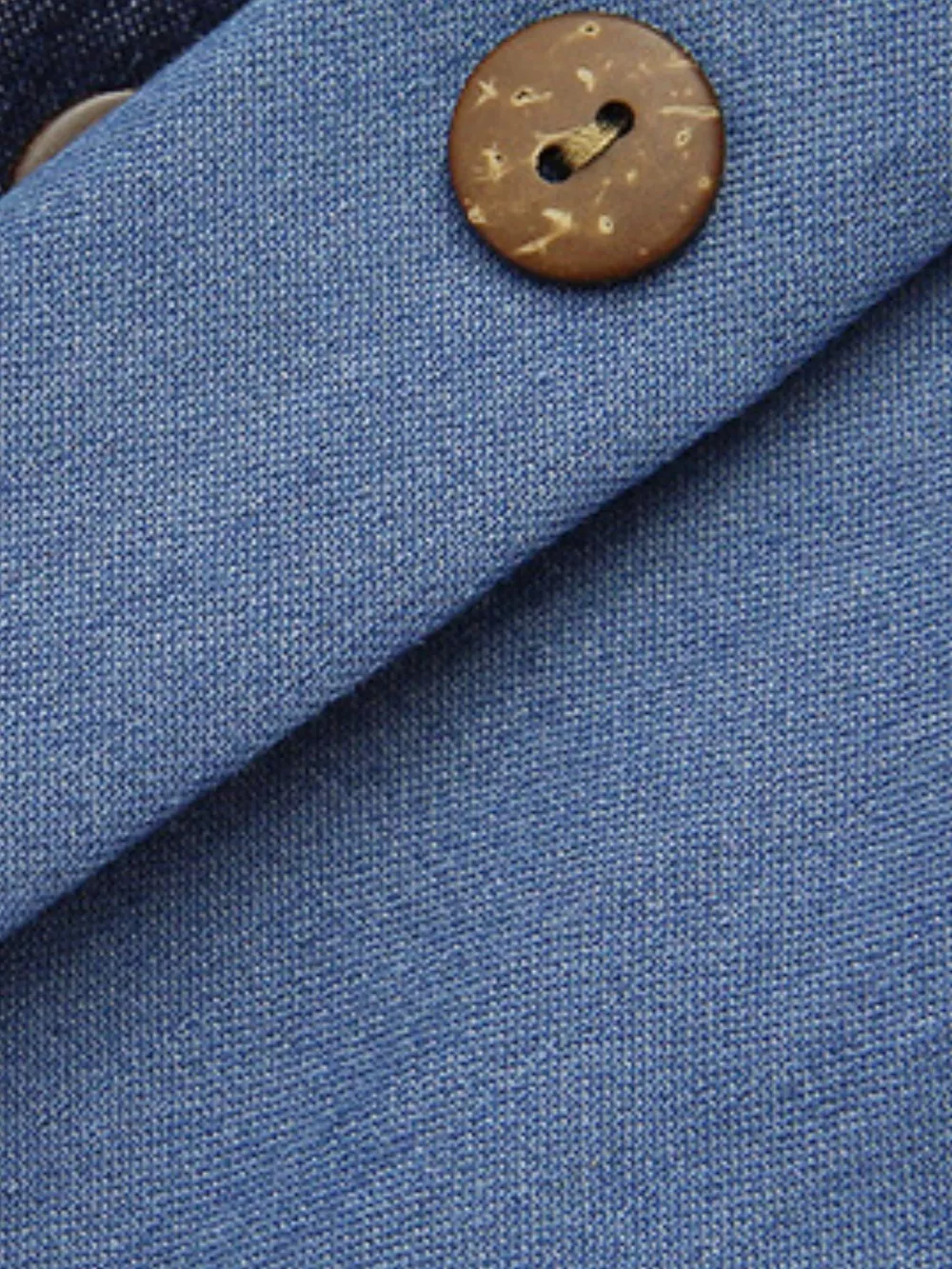 Full Size Button-Front Denim A-Line Skirt Plus Size, image 4
