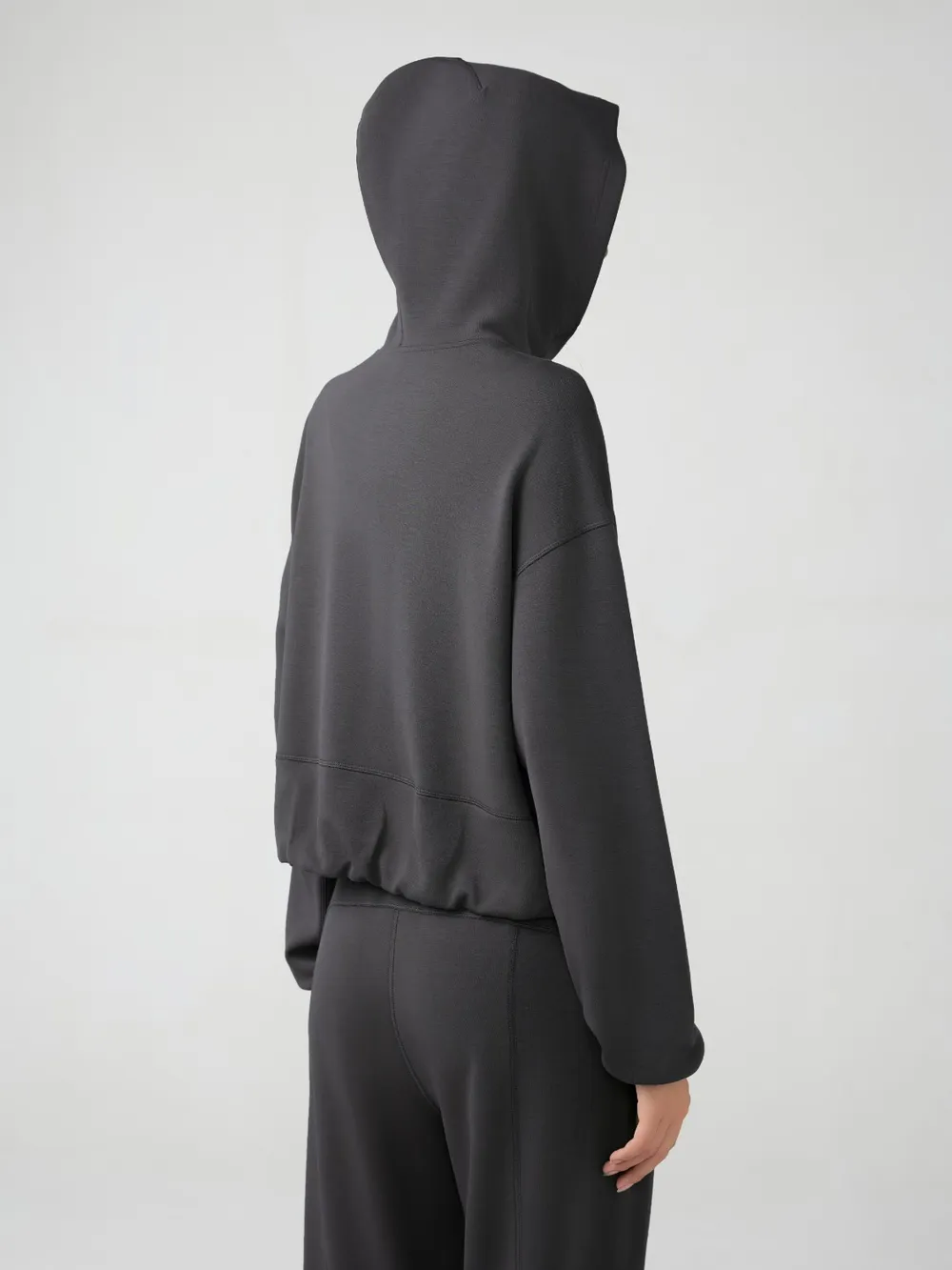 Zip Up Dropped Shouder Active Hooded, image 19