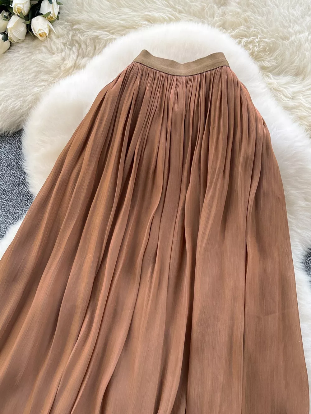 High Waist Maxi Skirt, image 30