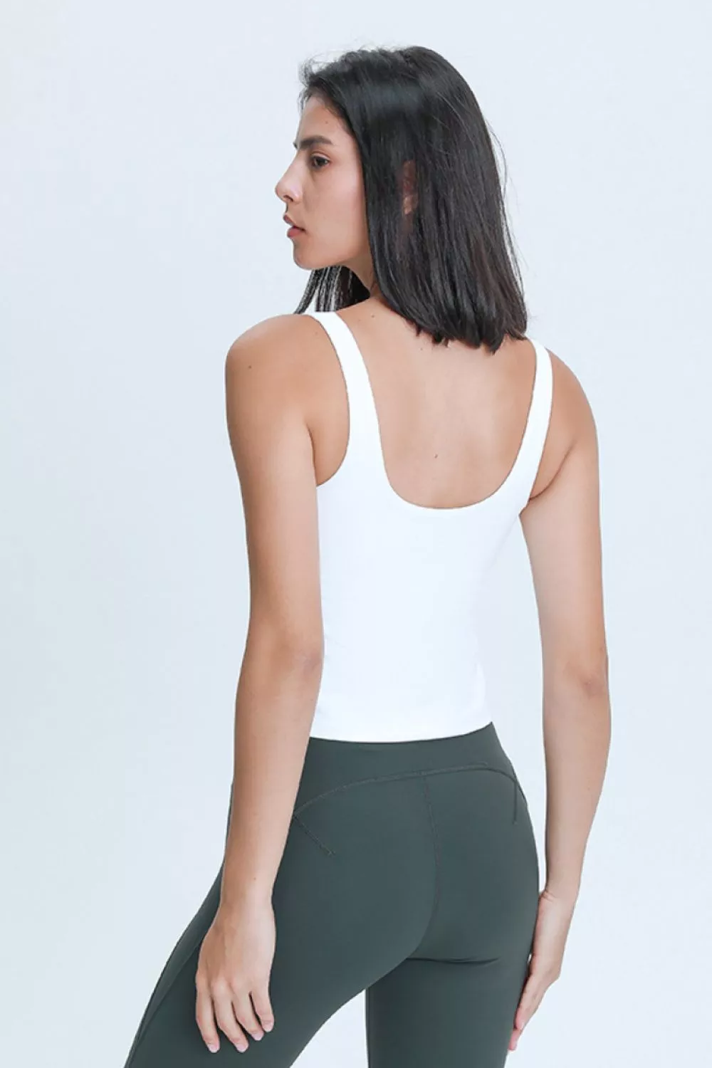 V Neck Active Tank, image 8