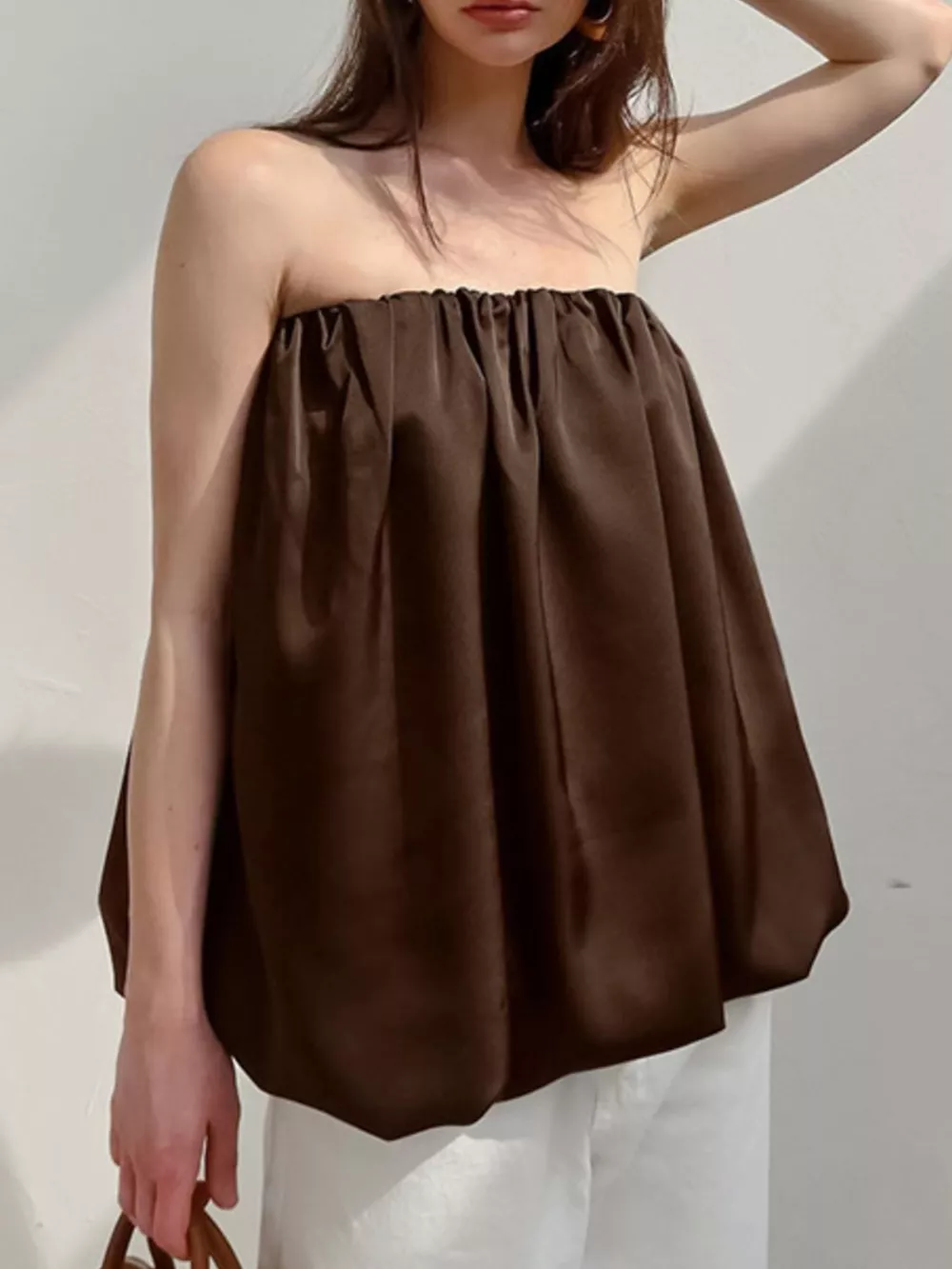 Bubble Hem Tube Top, image 11