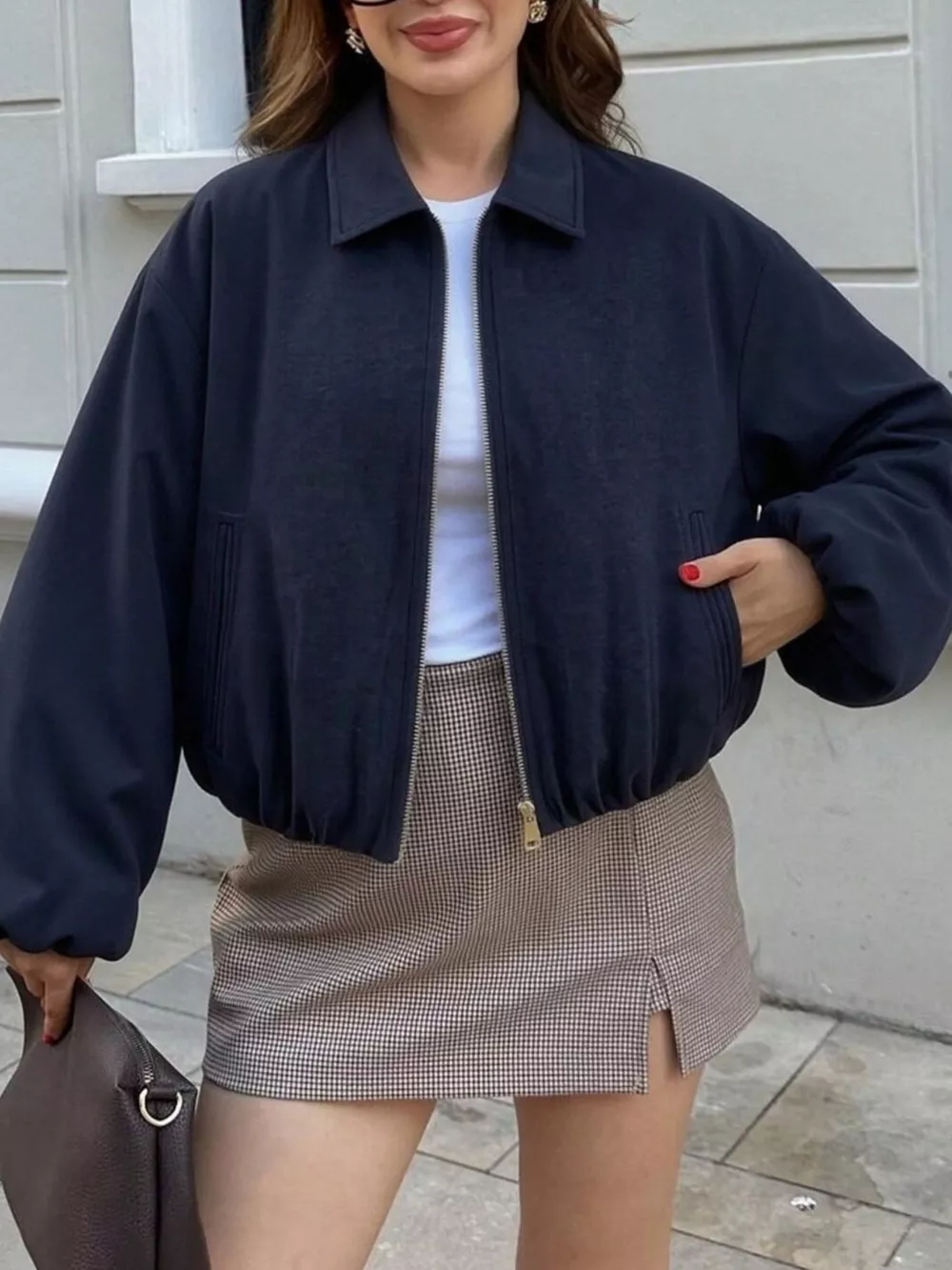 Zip Up Cropped Jacket, image 23