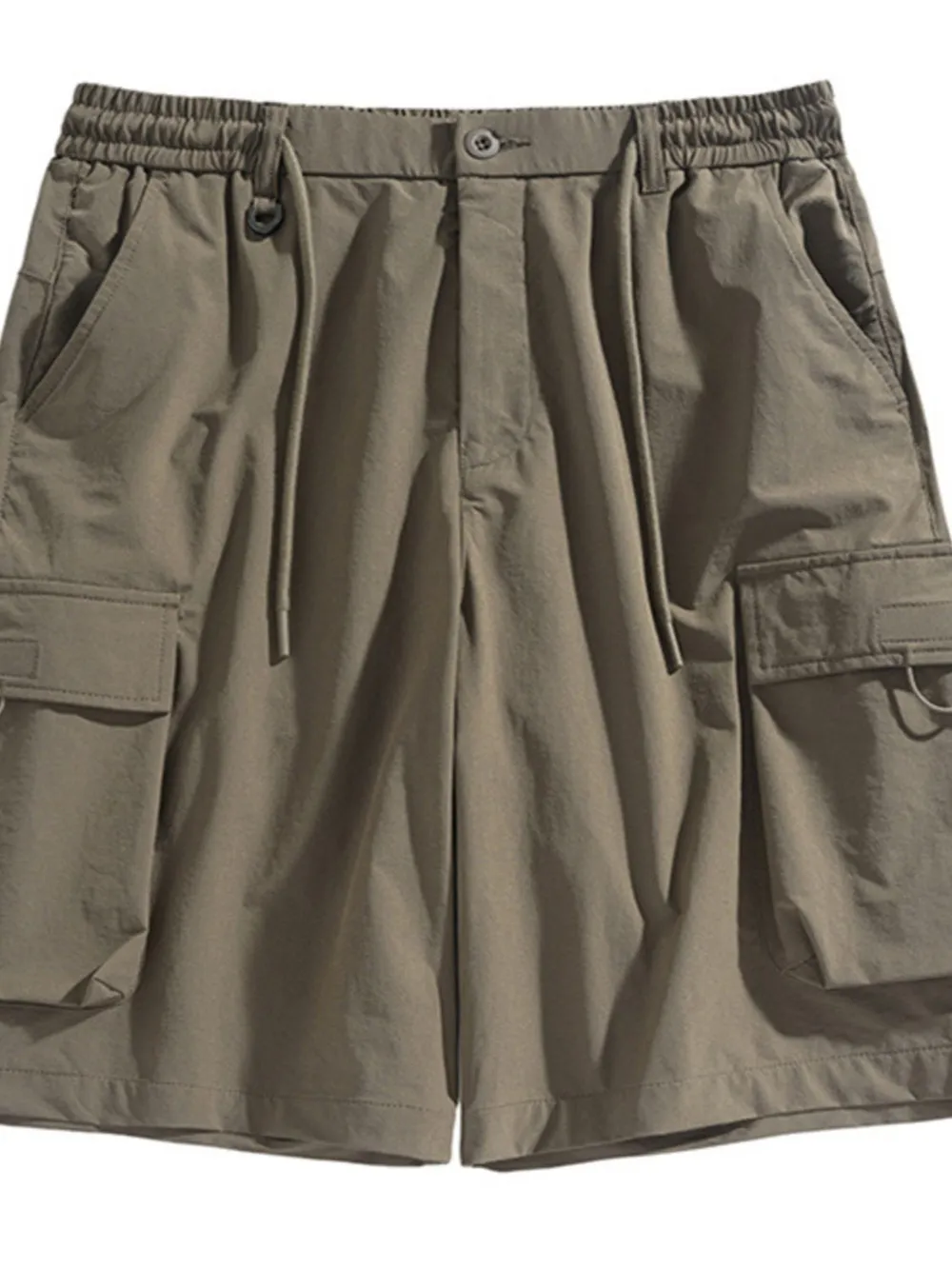 Men's Drawstring Pocketed Shorts, image 3