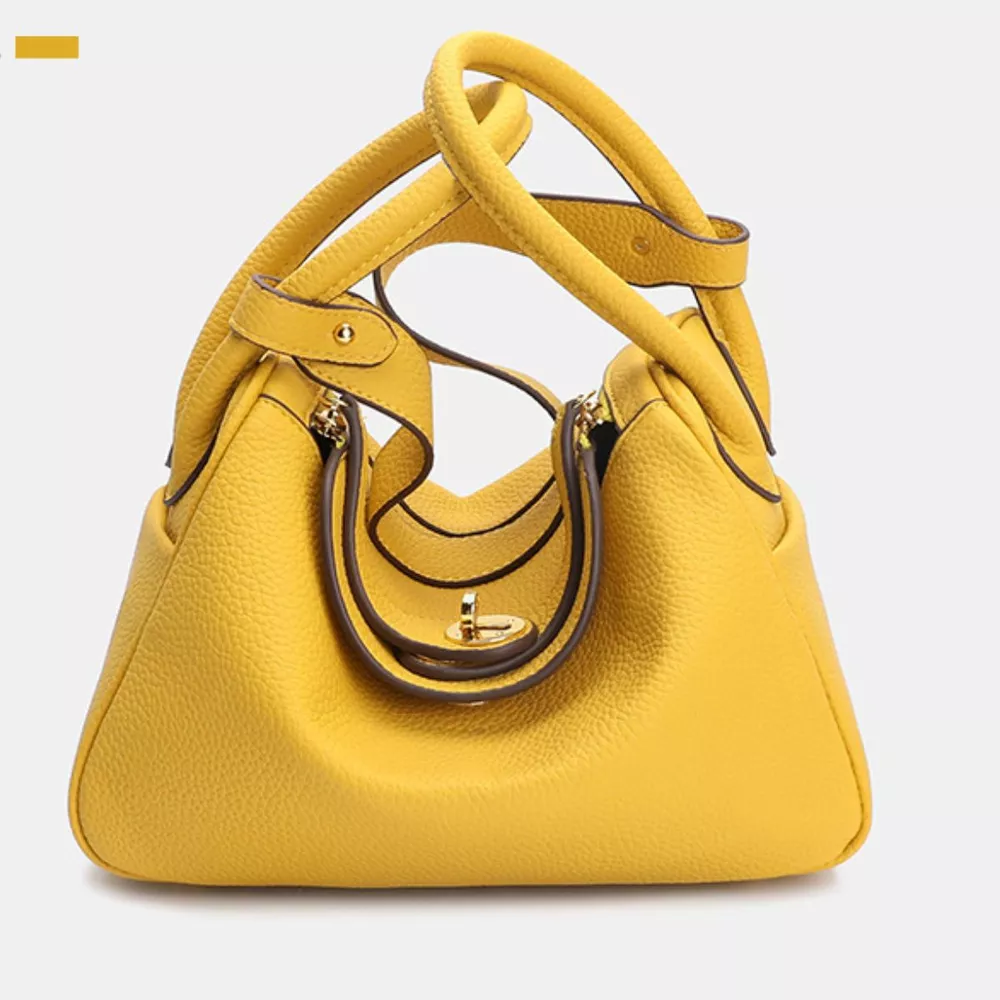 Textured PU Leather Handbag, image 2