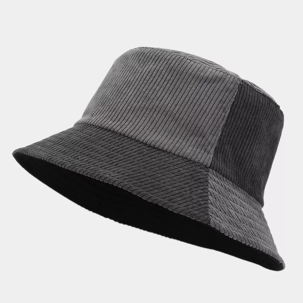 Color-Block Corduroy Bucket Hat, image 3