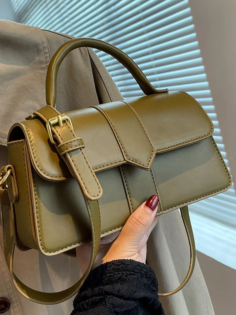 Top Handle Crossbody Bag, image 9