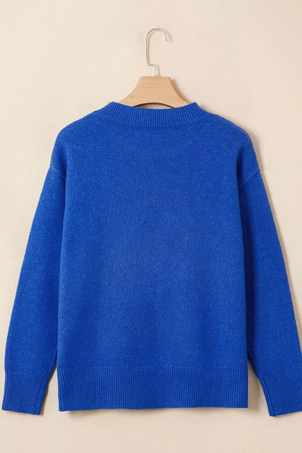 Duck Graphic Drop Shoulder Long Sleeve Sweater, image 10