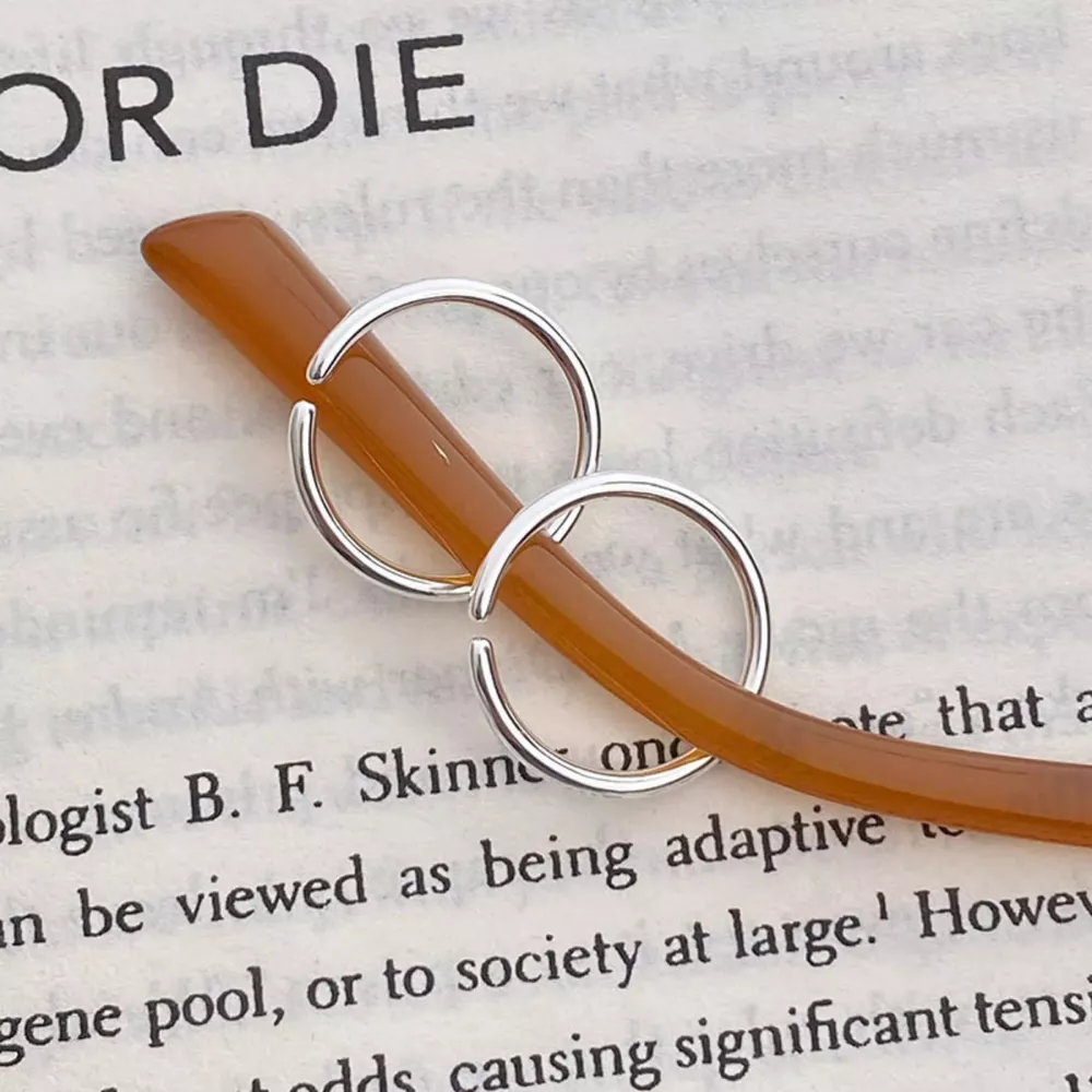 925 Sterling Silver Open Ring, image 3