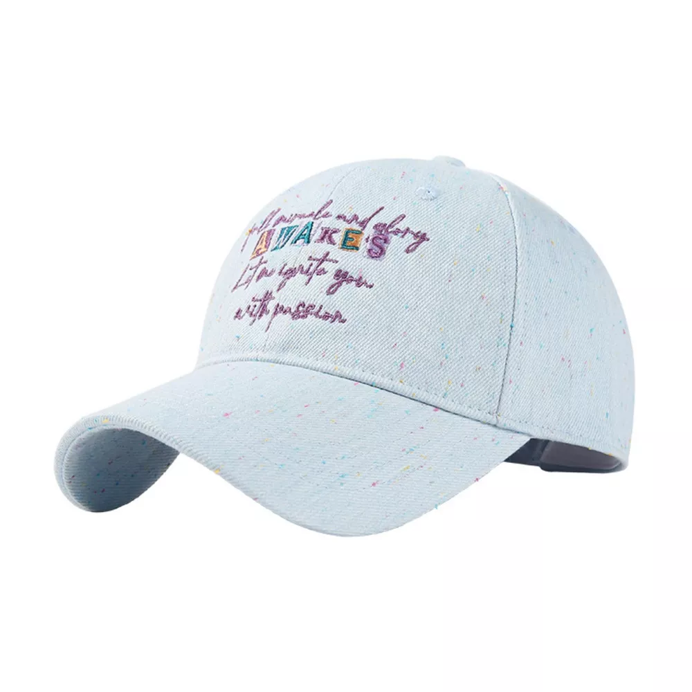Letter Embroidered Baseball Cap
