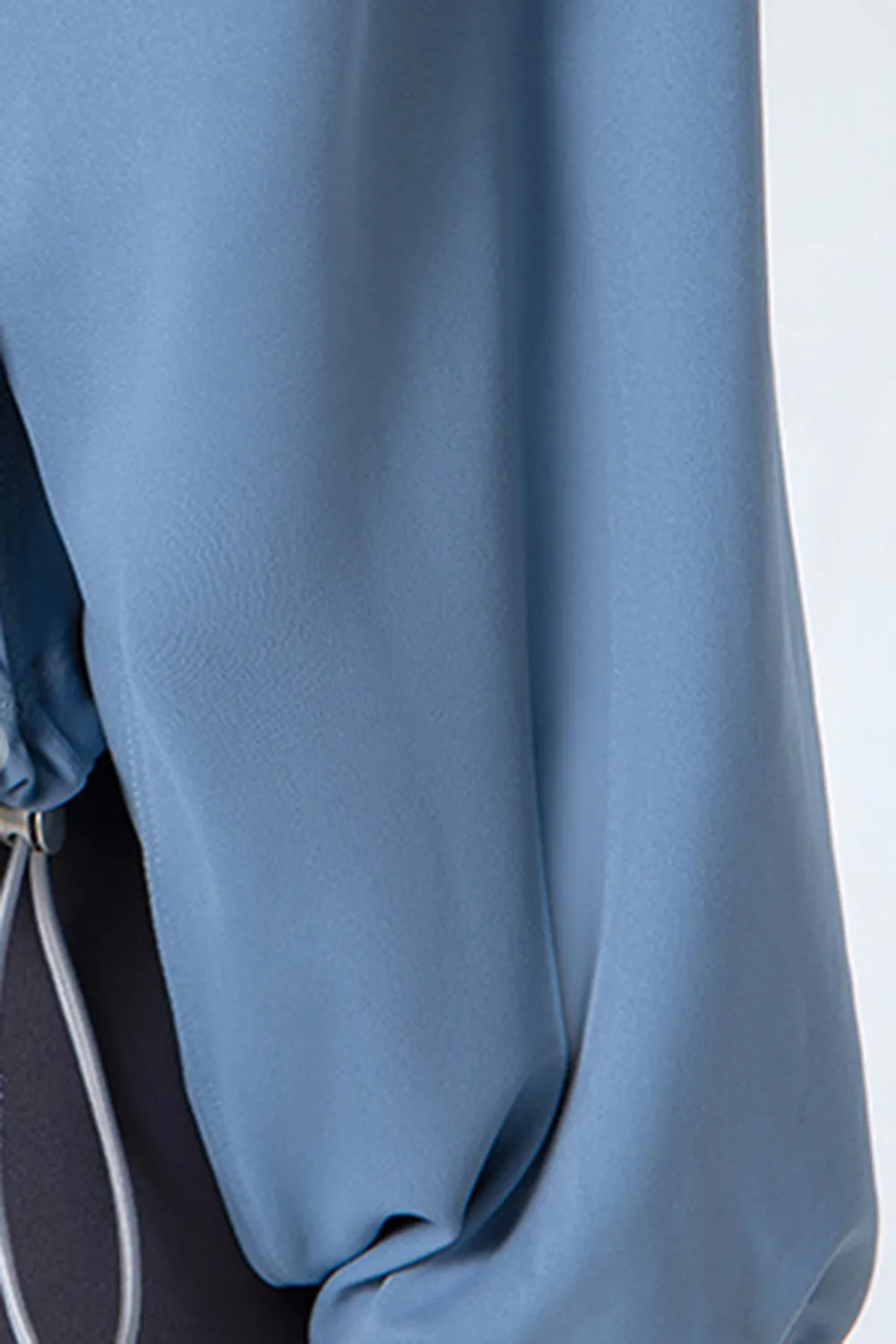 Drawstring Zip Up Dropped Shoulder Active Outerwear, image 9