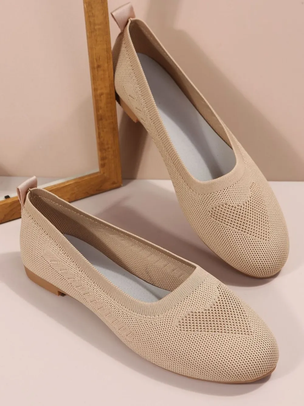 Polyester Flat Slip-Ons, image 10