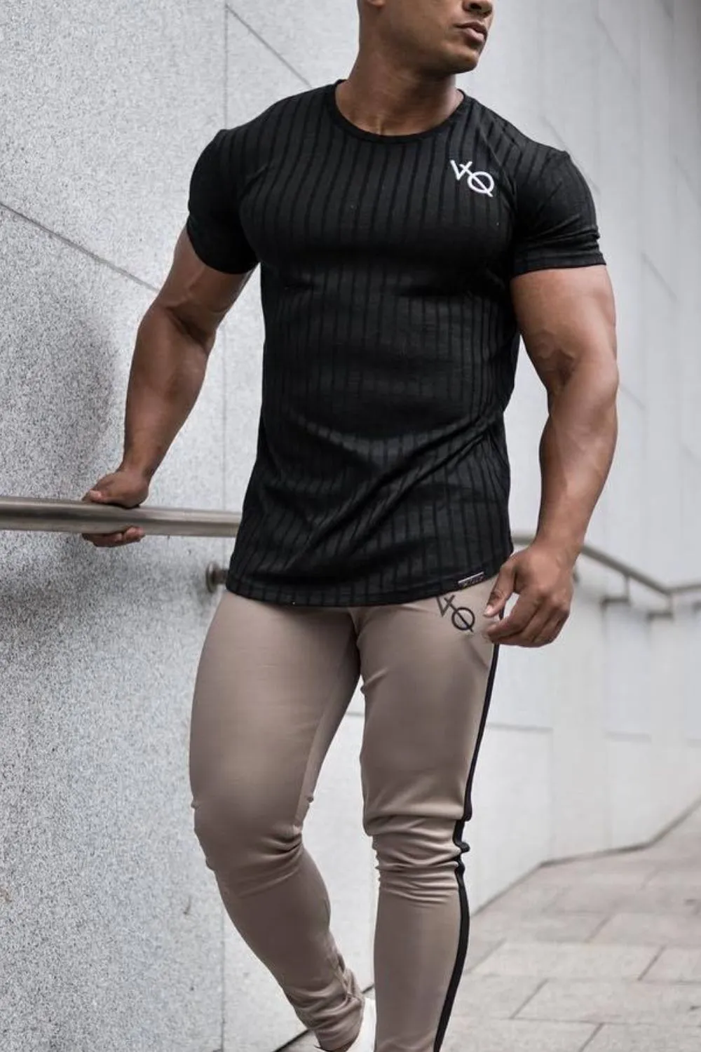 Men's Round Neck Short Sleeve T-Shirt, image 3