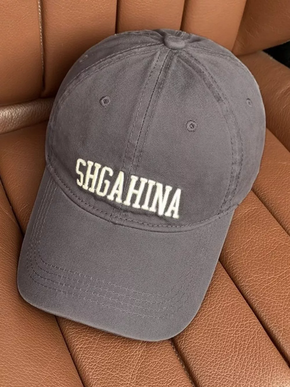 Embroidered Letter Baseball Cap, image 6