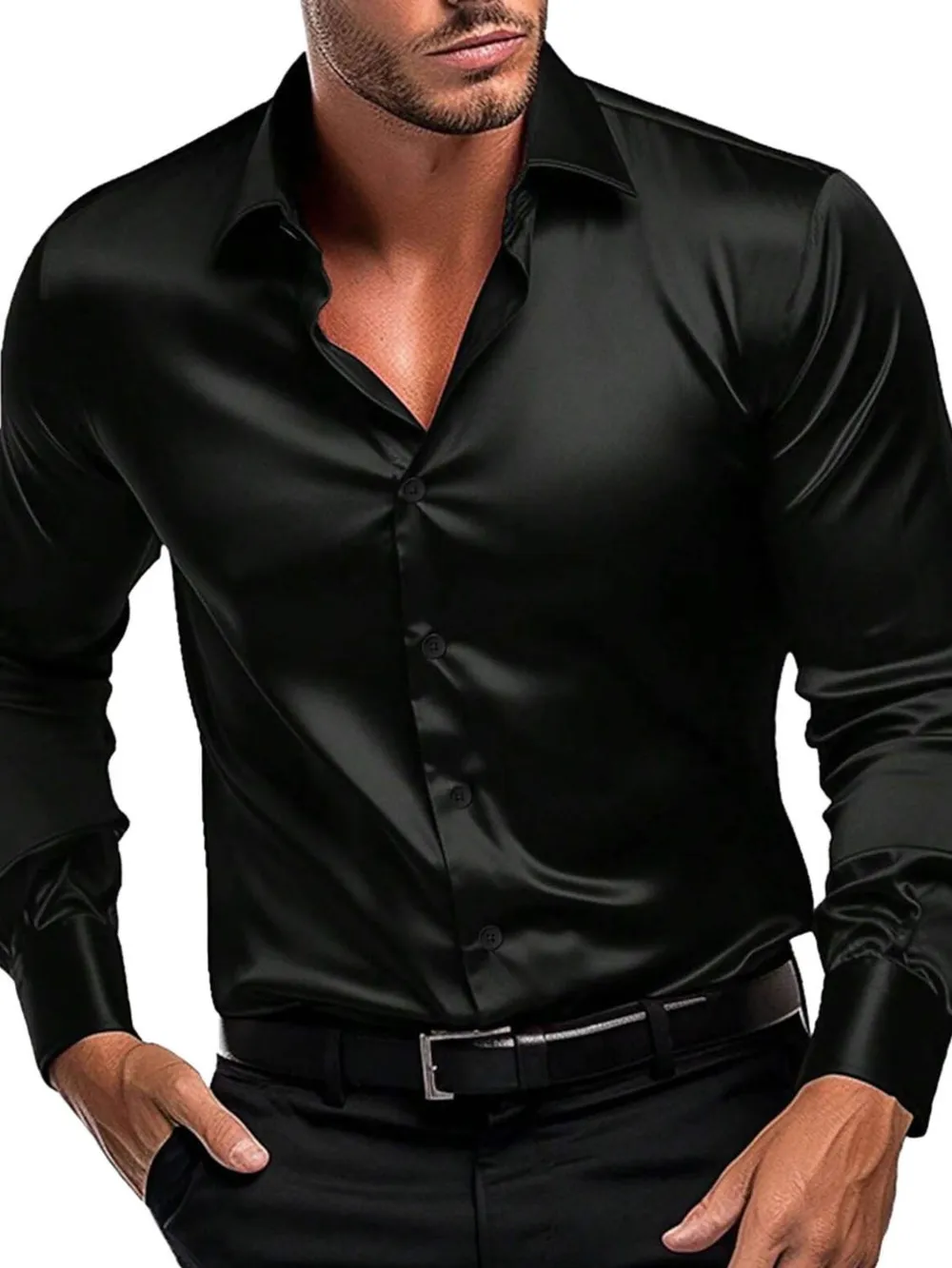 Men's Button Down Long Sleeve Shirt