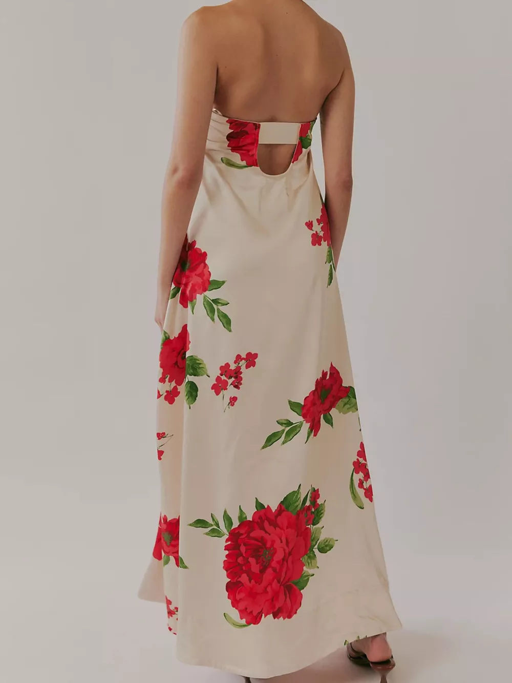 Floral Print Sleeveless Maxi Dress, image 15