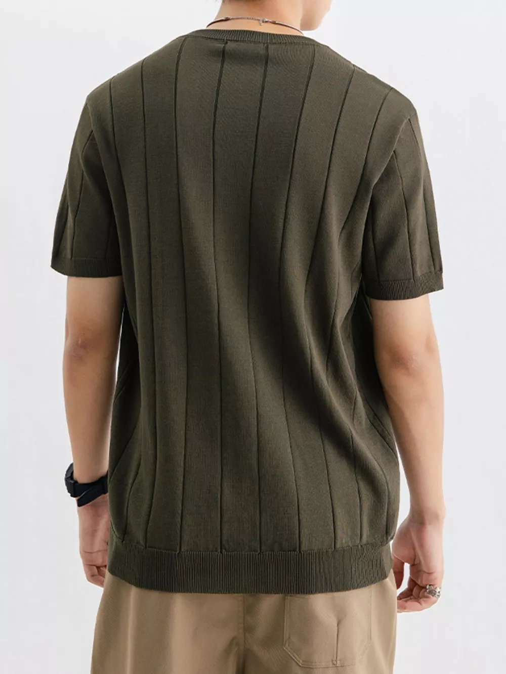 Men's Plus Size Breathable Short Sleeve T-Shirt, image 9