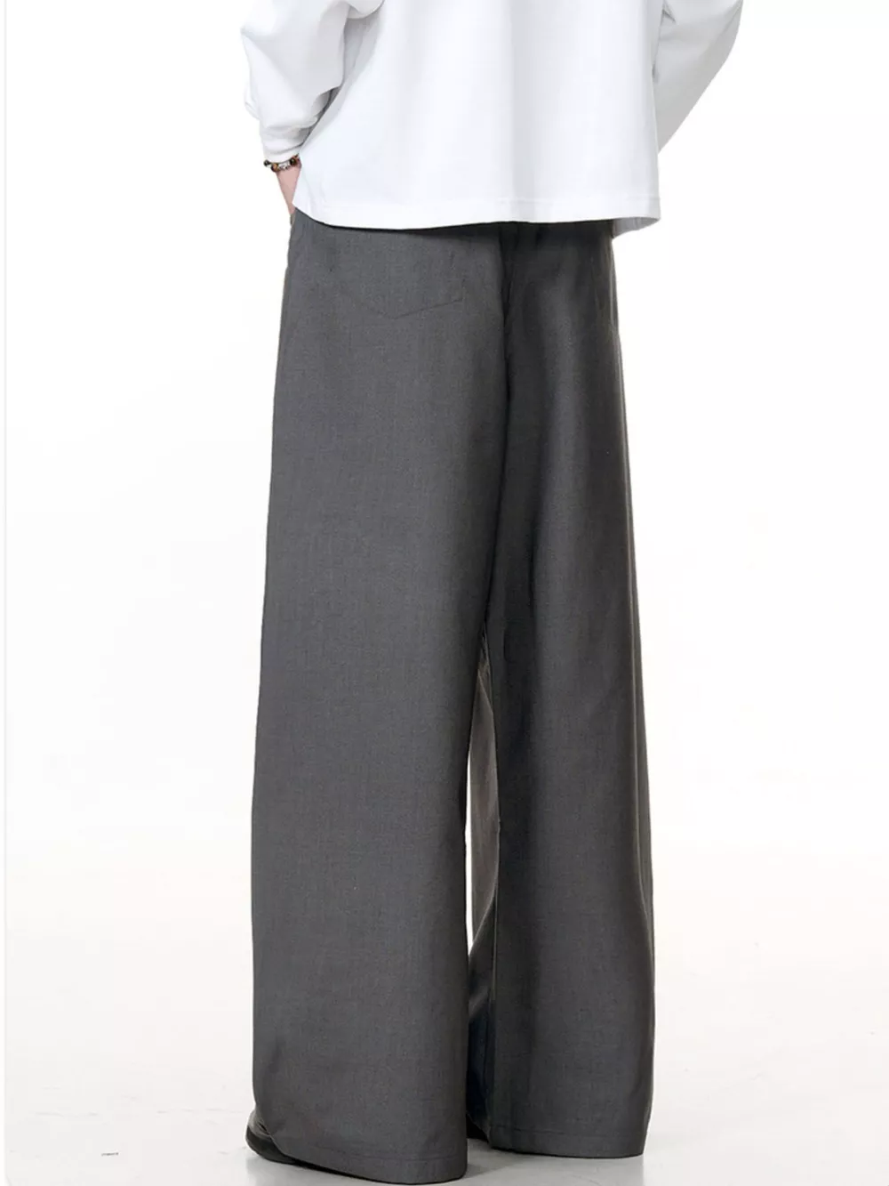 Men's Wide Leg Relaxed Fit Casual Pants, image 5