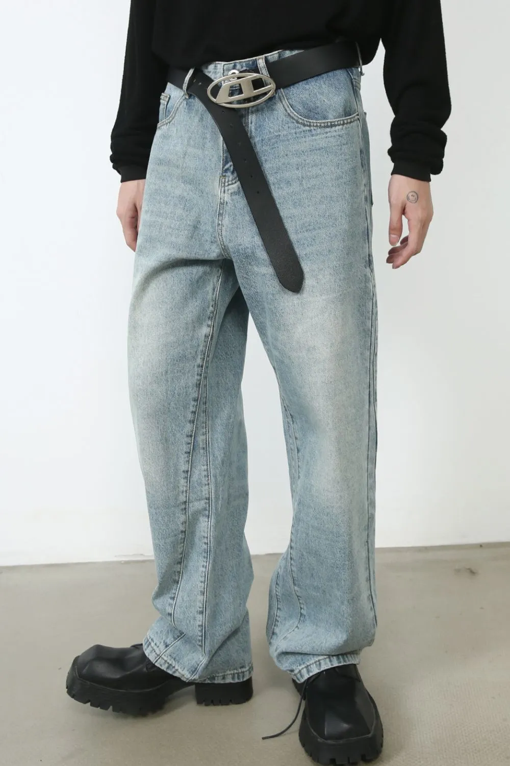 Men's Loose Fit Jeans, image 4
