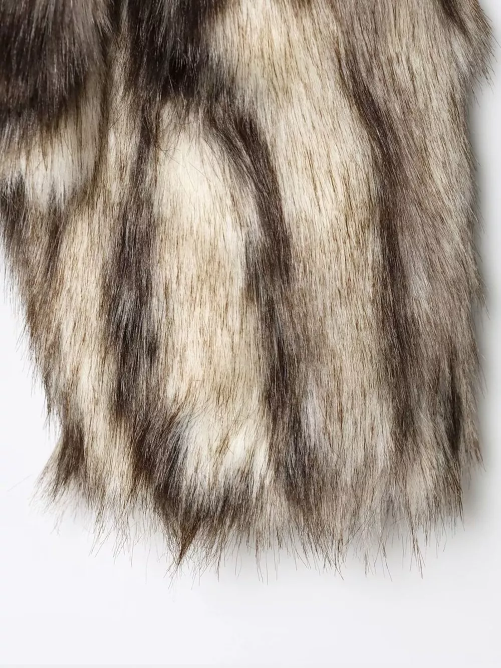Faux Fur Long Sleeve Winter Outerwear, image 3