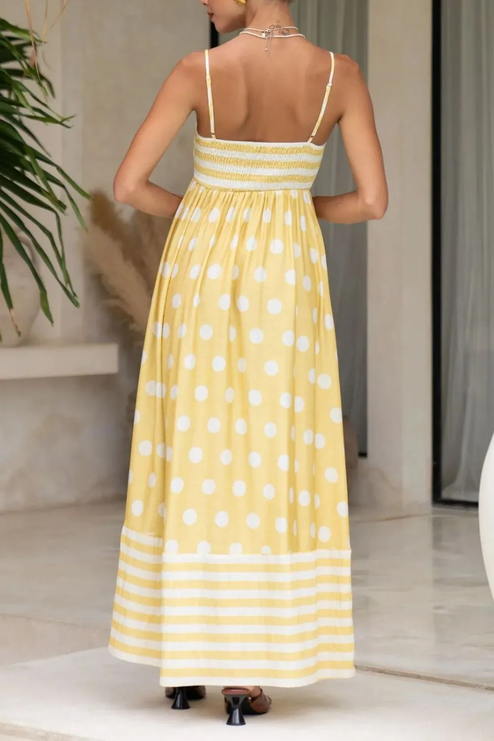 Polka Dot Square Neck Cami Dress, image 13