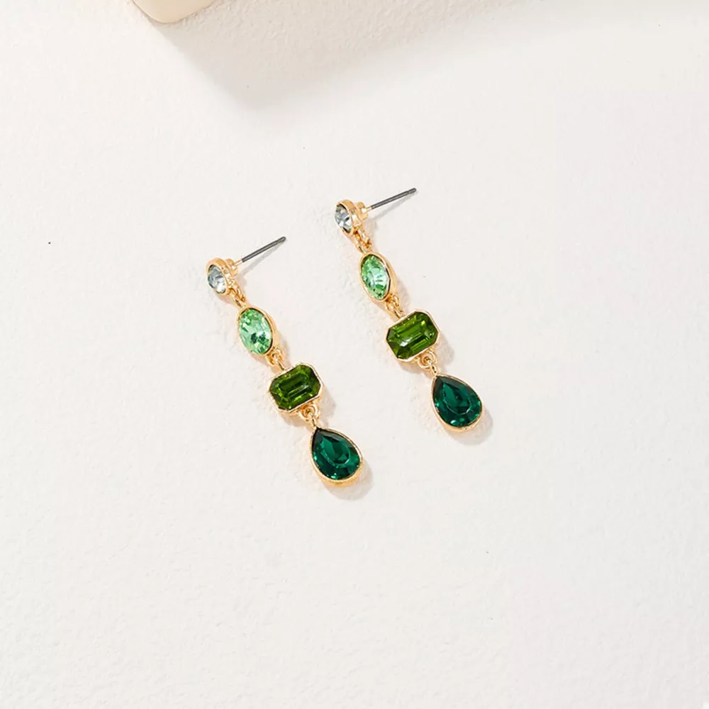18K Gold-Plated Drop Earrings, image 6