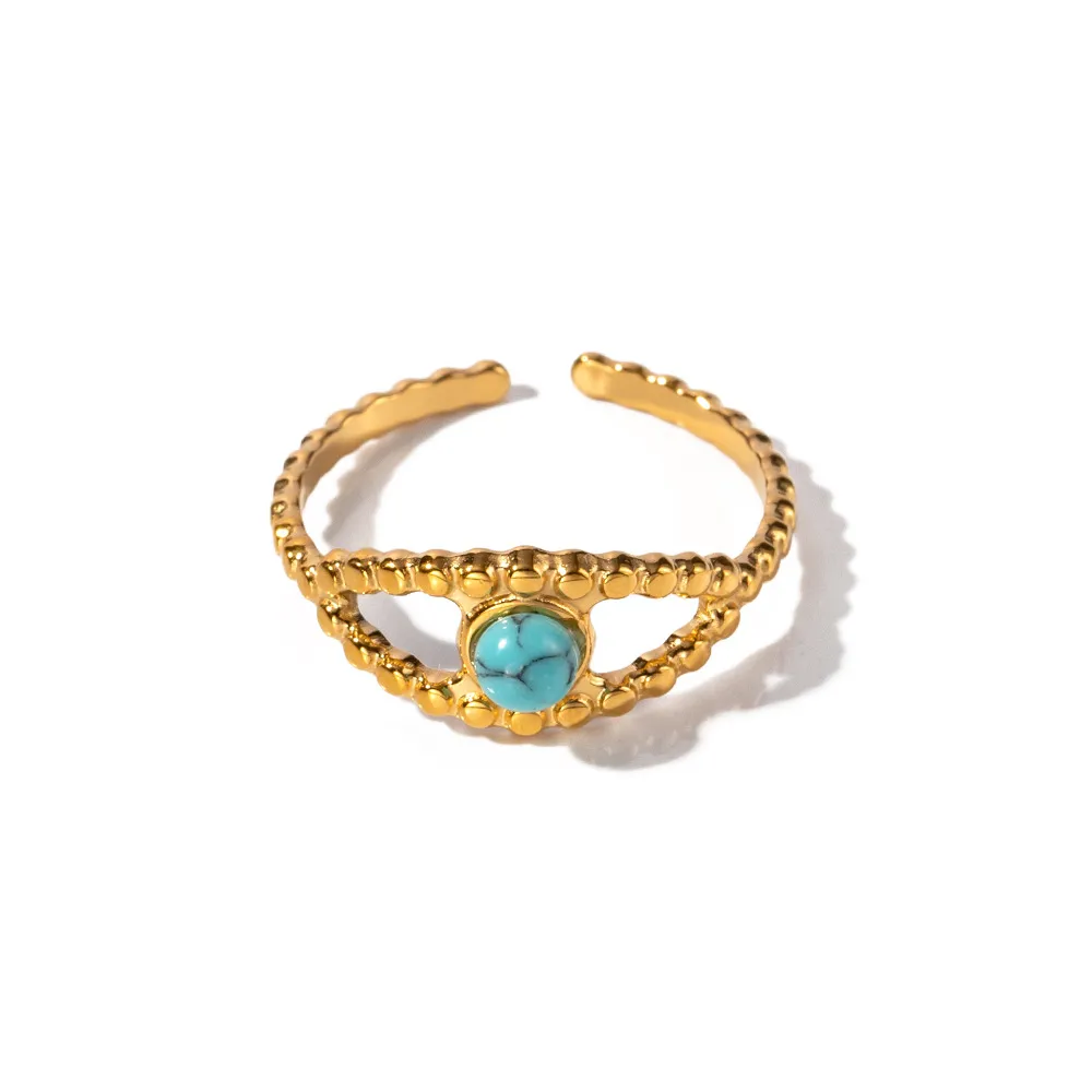 Turquoise Eye Design Ring, image 4