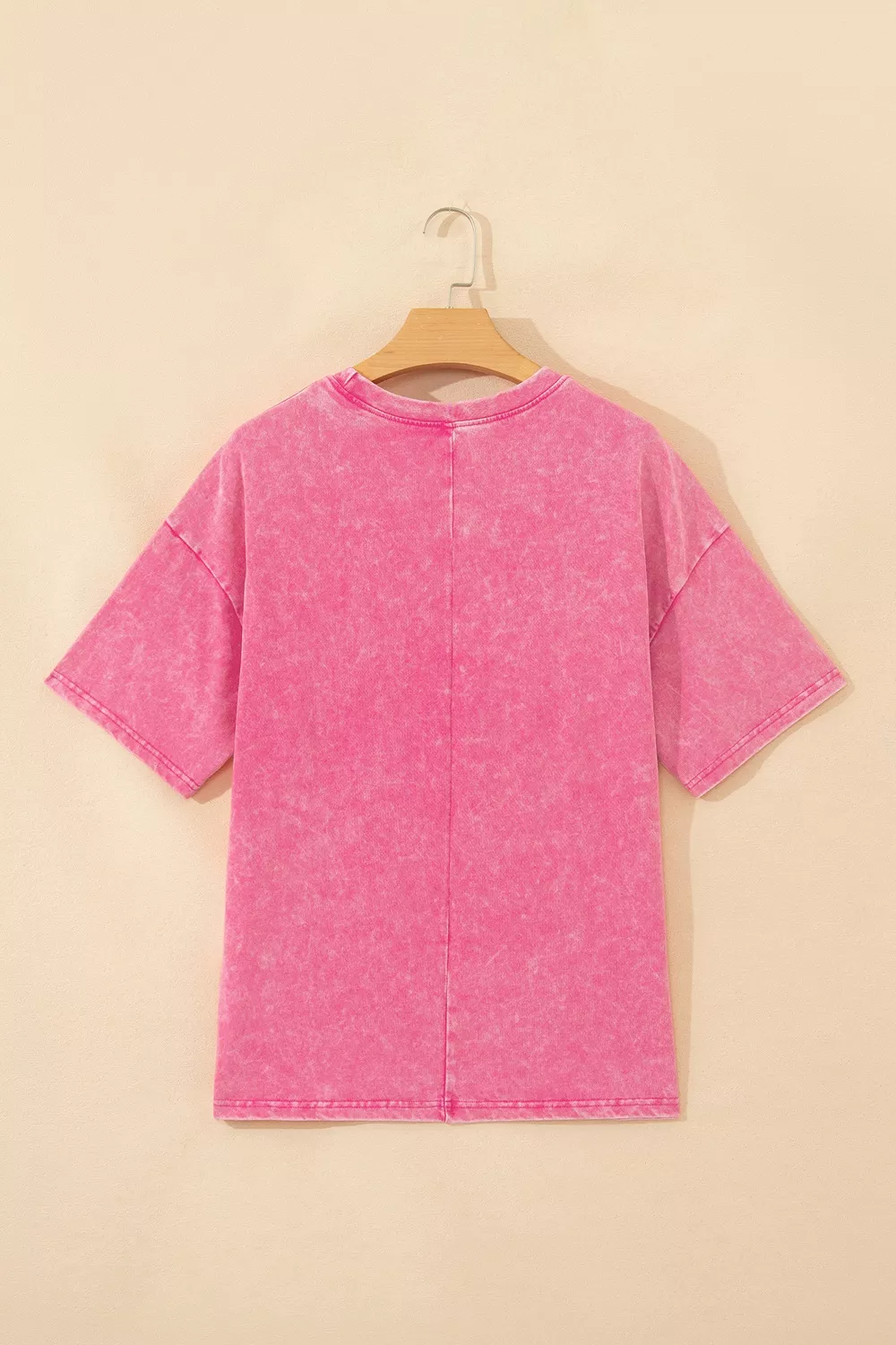 Solid Color Cotton Mineral Washed Oversize Tee, image 8