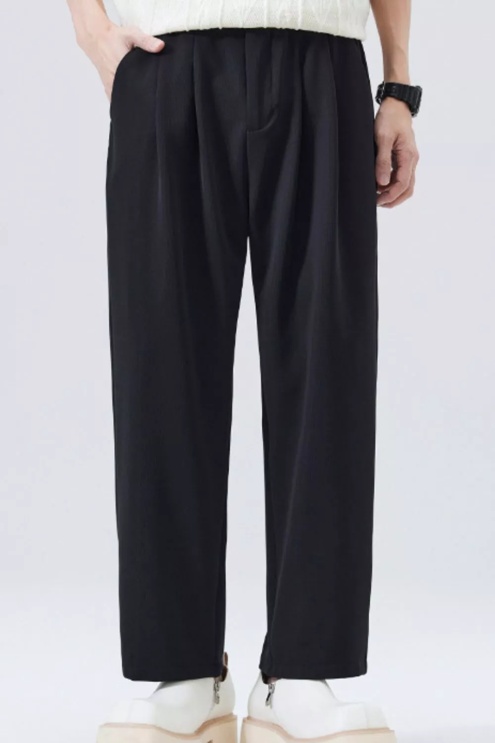 Men's Full Size Wide-Leg Casual Pants Plus Size, image 6
