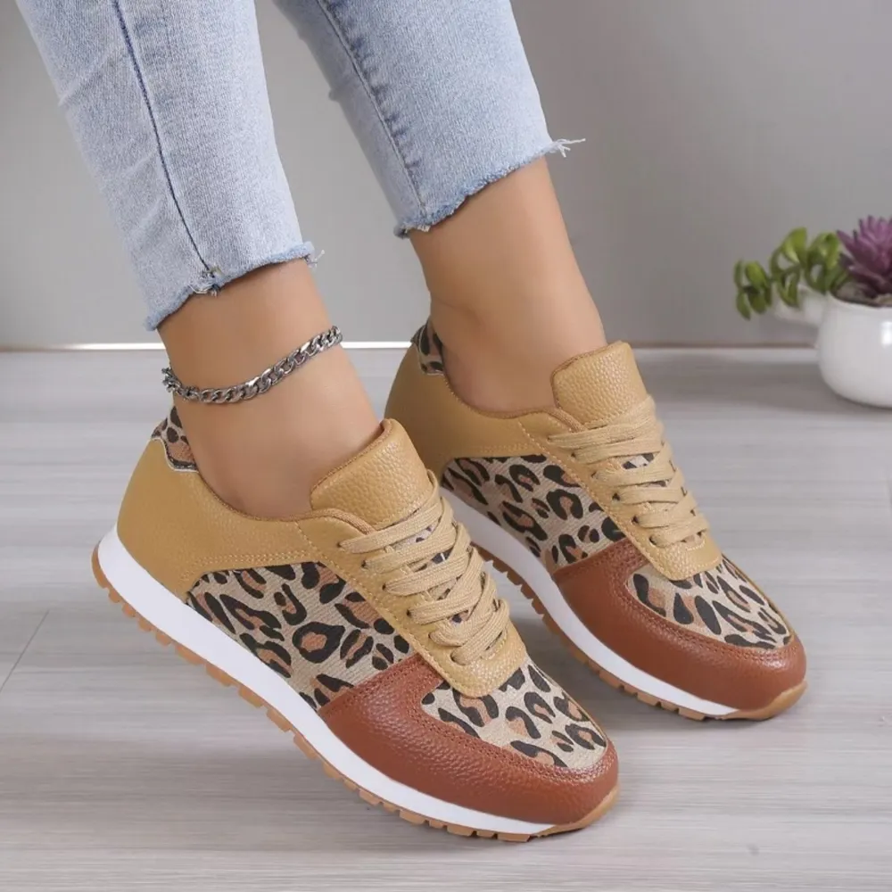 Tied Printed PU Leather Athletic, image 9