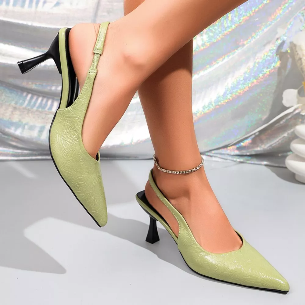 Point Toe Slingback Pumps, image 10