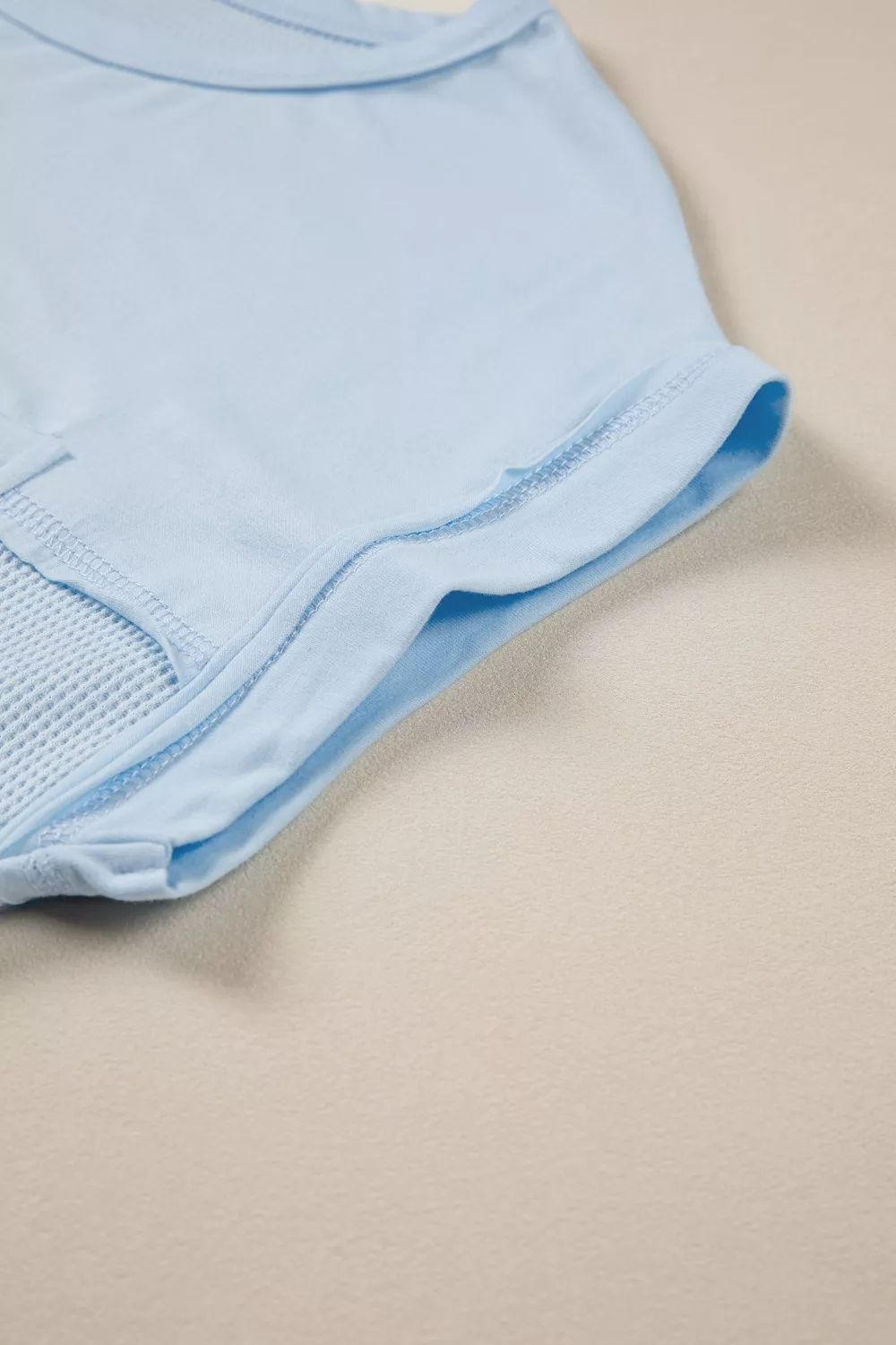 Waffle Knit Pocket T-Shirt, image 7