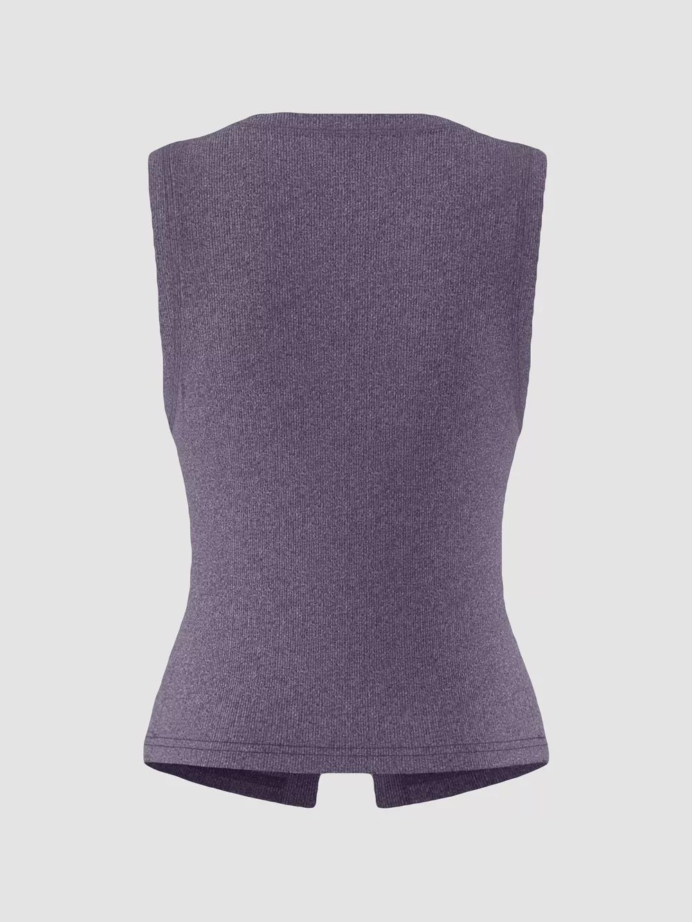 Ribbed Button-Front Sleeveless Tank, image 29