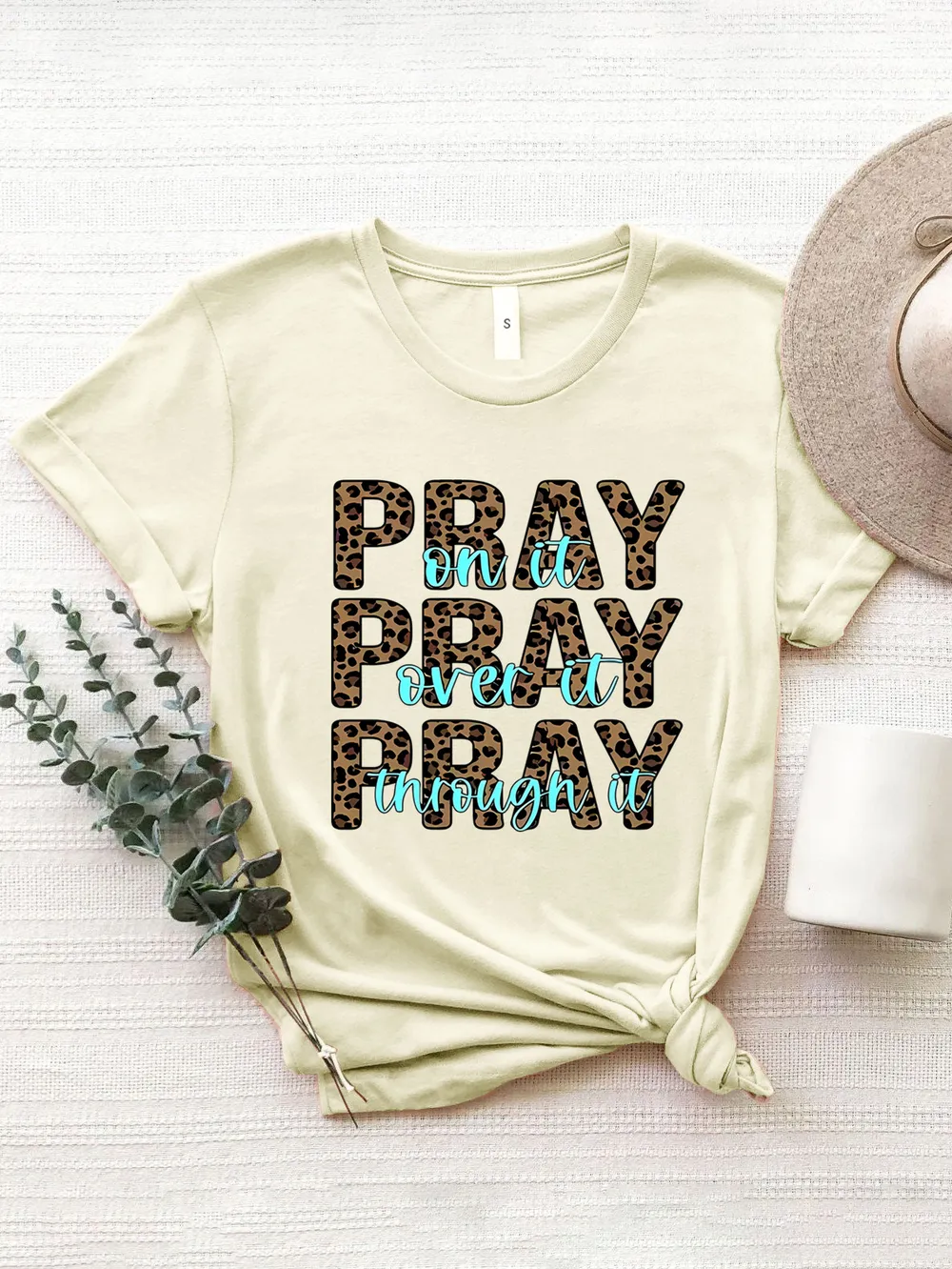 Letter Graphic Round Neck Short Sleeve T-Shirt, image 16