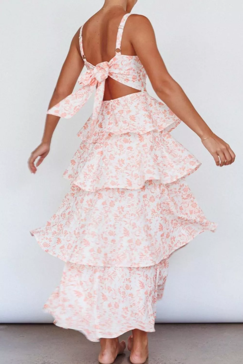 Floral Layered Maxi Dress, image 14