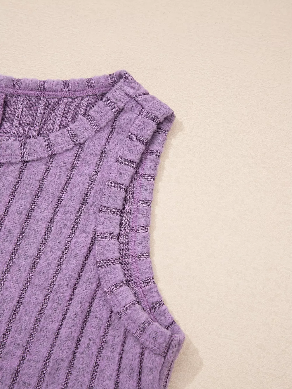 Slim Ribbed Mineral Wash Tank Top, image 7