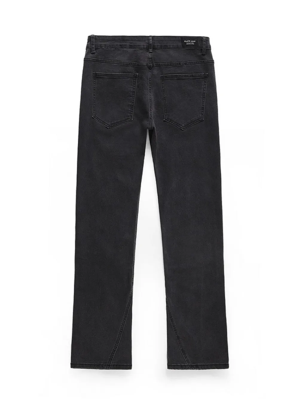 Men's Washed Bootcut Jeans, image 2